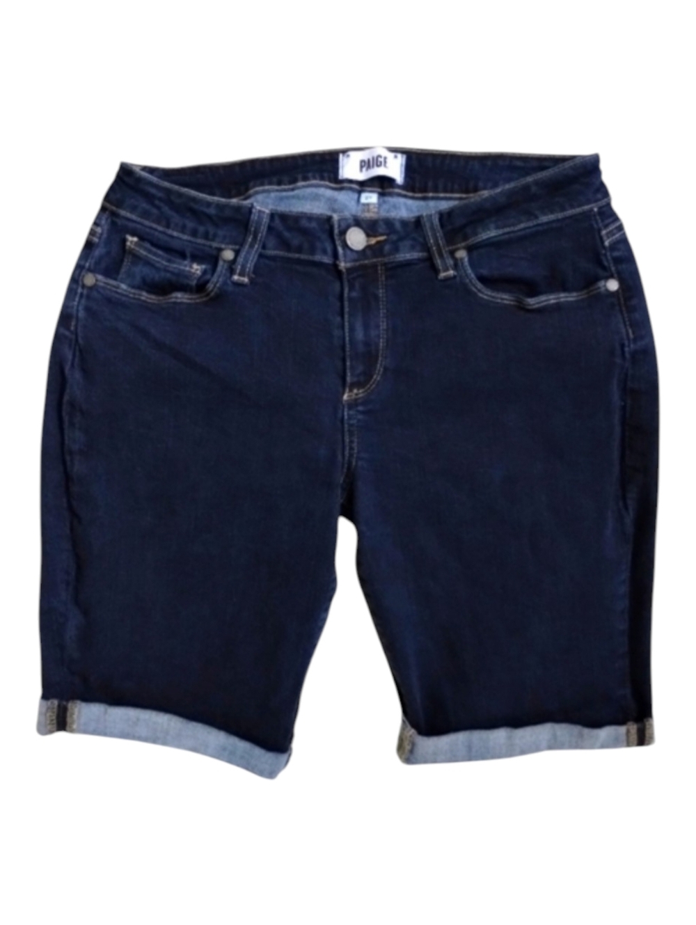 PAIGE Bermuda Shorts Denim 29 Designer